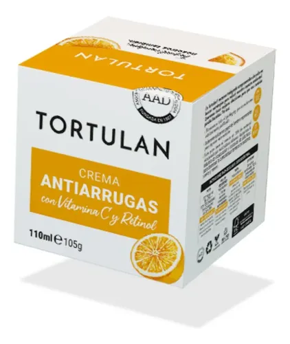 Crema Antiarrugas Vitamina C Y Retinol Tortulan X 110ml