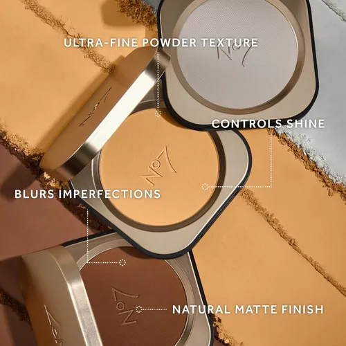 Polvo Compactopuesto No7 Pro Artist Deep 9g