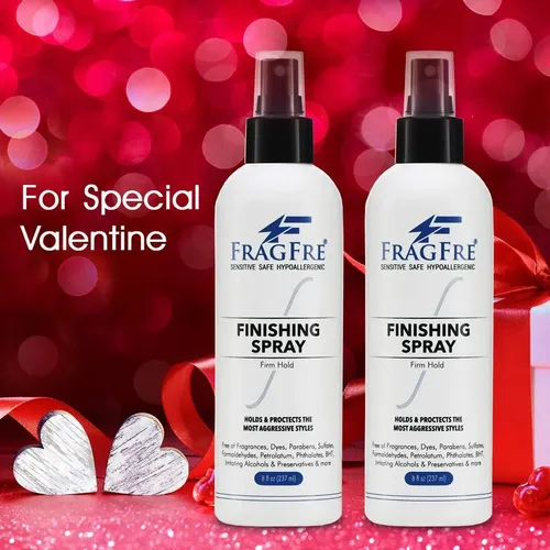Spray Fuerte Fijador Cabello Fragfre 8 Oz Sin Fragancia