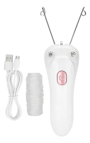 Depiladora Eléctrica Con Rosca Usb Portátil Indolora