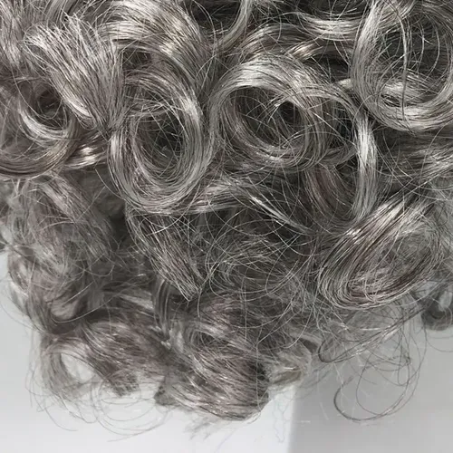 I Prata Adulto Momma Velha Senhora Traje Peruca Avó