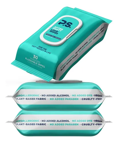 Toallitas Íntimas P.s. Love Wipes 30 Ct (pack 3)
