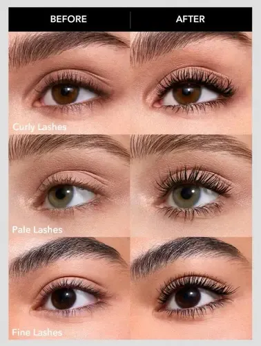 Máscara De Pestañas Maxi Volumen Y Longitud Sheglam Color Negro