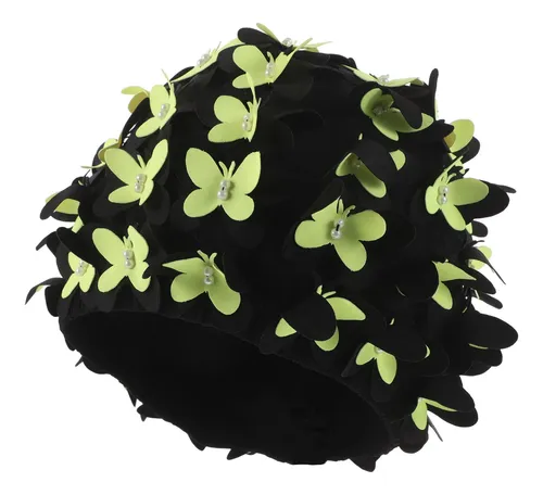 Gorro De Natación Para Mujer, Flexible, Cómodo, Impermeable