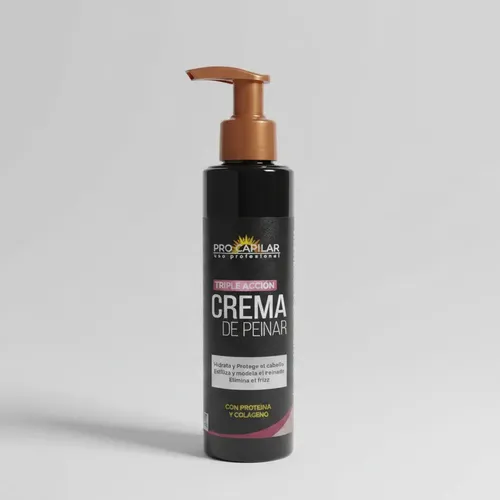 Crema De Peinar Pro Capilar Triple Acción Anti Frizz
