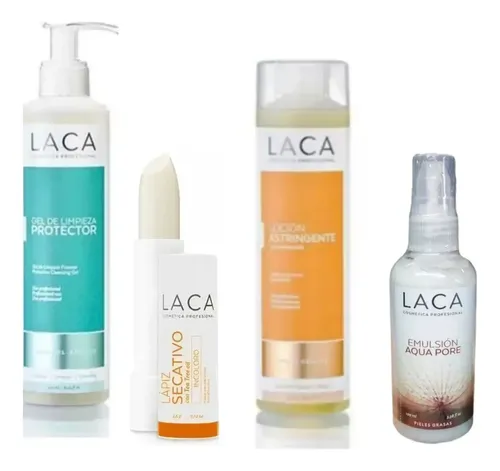 Kit Pieles Grasas Lapiz Secativo, Emulsion Aqua Pore Y Mas