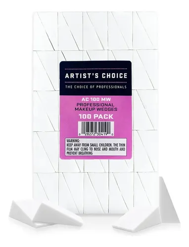 Esponja De Maquillaje Artist’s Choice, Minicuñas, 100 Unidad