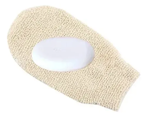 Pack 3 Guantes Exfoliantes De Bambú Para Baño Spa