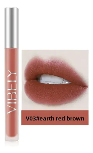 Vibely Labial Líquido Mate Larga Duración No Transfer