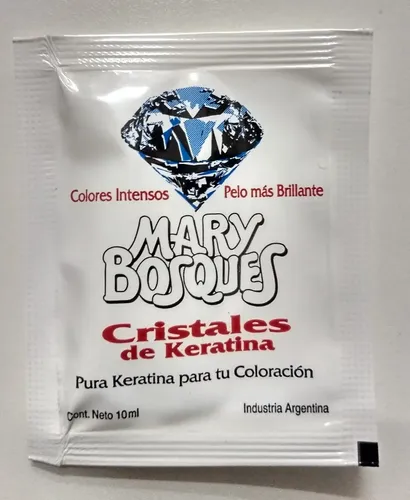 Cristales De Keratina Mary Bosques – Caja X 36 Sobres