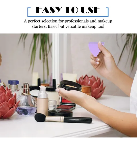 12 Esponjas De Belleza Puff Makeup Beauty Foundation Puff