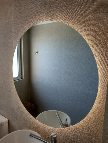 Espejo Para Baño Con Luz Led 80 Cm Con Touch Y Desempañador.