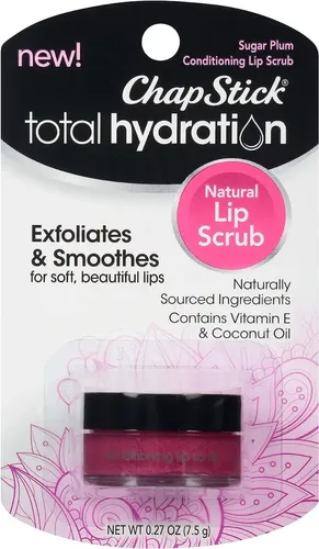 Chapstick Total Hydration Exfoliante Labial Sabor A Ciruela