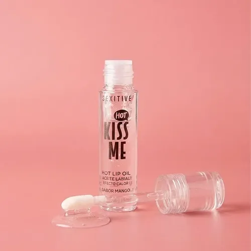 Kiss Me Sexitive Lipstick Hot Lip Oil Sabor Mango