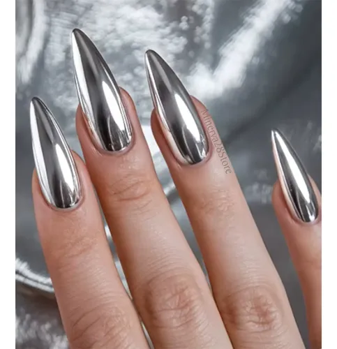 Esmalte Metalizado Semipermanente 8ml Marca Navi Premium