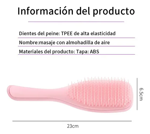 Aa S K4y® Peine Desenredante For Cabello Talla S L