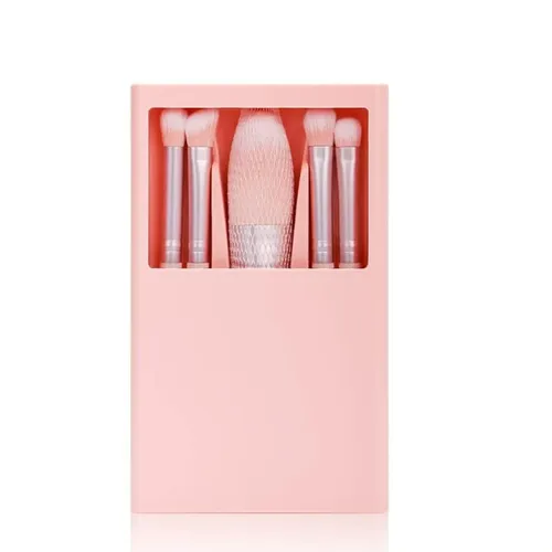 Set De Brochas De Maquillaje Tamaño Viaje Para Mujer