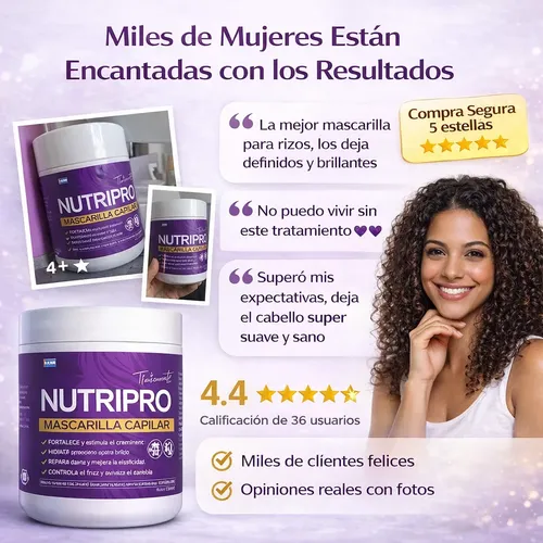 Nutripro Mascarilla Capilar 500gr