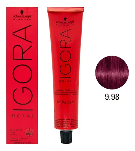 Schwarzkopf Igora Royal Tintura Coloración Tono 9.98 X 60gr
