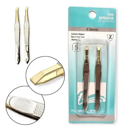 Pincita Depilar Pinza X12 Mayorista Profesional Acero Cejas