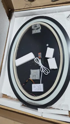 Espejo Con Luz Led Calida Fria O Neutra Touch Dimmer 50 Cm