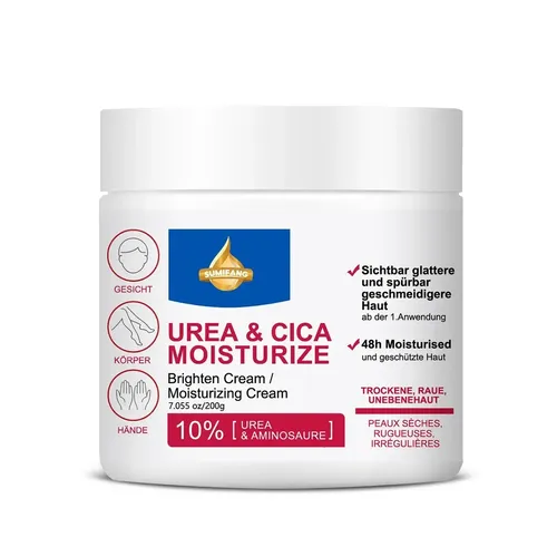 Crema Hidratante Urea 10% Y Cica 200 G Rostro Y C Todo Tipo De Piel