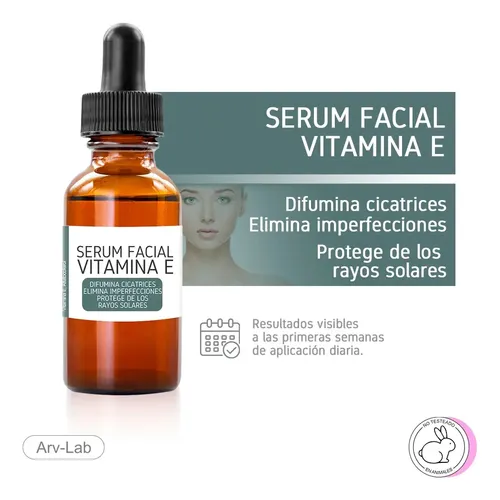 Serum Vitamina E Pura Tocoferoles Ceramidas 50 Cc Arvensis