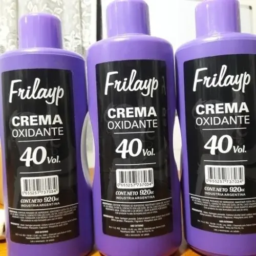 Crema Oxidante Frilayp 40 Vol 920 mL Sin Amoníaco