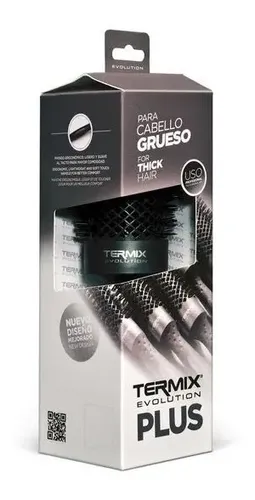 Cepillo Térmico Para Brushing Cabello Grueso 60 Mm Evolution Termix