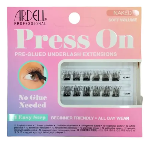 Pestañas Postizas Ardell Naked Soft Volume Press On X 12