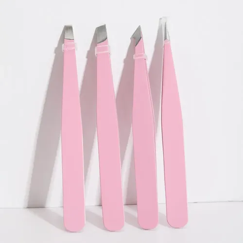 Set De Pinzas Para Cejas Con Estuche De Almacenamiento, &pp
