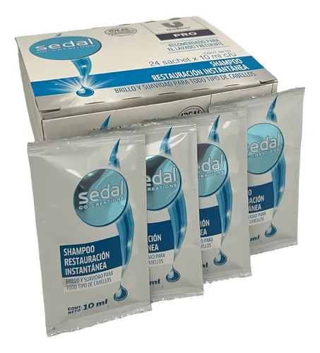 Shampoo Sedal Hotelero En Sachet 10ml | Caja X 24u | Hotel