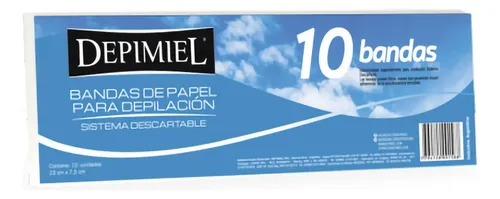 Bandas Para Retirar Cera Depimiel 10 U