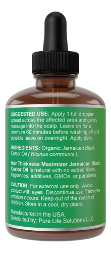 Aceite Capilar, Maximizador Del Grosor Del Cabello, Aceite D