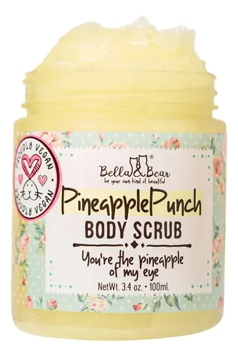 Exfoliante Corporal De Piña Bella & Bear – Vegan Trav…