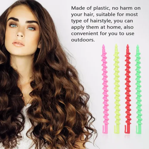 Rodillos De Pelo En Espiral, 20 Unidades, Para Hacer D