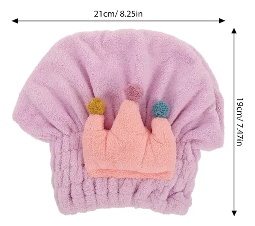 Gorro De Secado Para Cabello Coral Crown