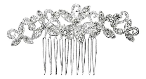 Peineta De Novia Con Rhinestone,accesorios Para El Cabello