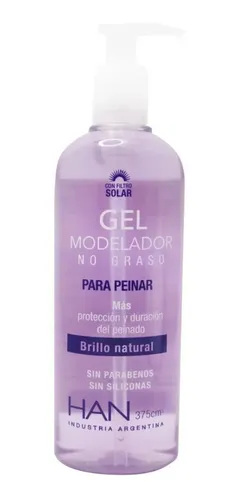 Gel Modelador De Pelo No Graso Han Curly Girl 375ml E