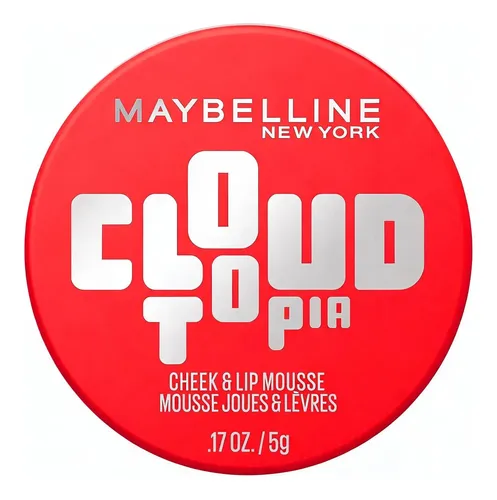Rubor En Mousse Maybelline Cloudtopia Tono Divine Crimson