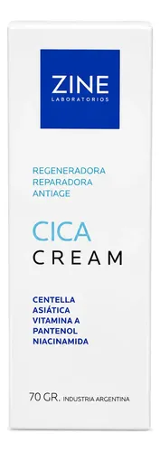 Crema Cica Cream Regeneradora Y Reparadora 70ml Zine
