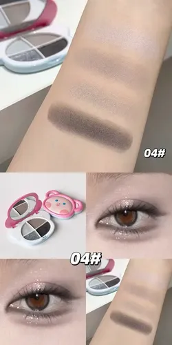 Paleta De Sombras Eyeshasow Gege Bear Con Espejo