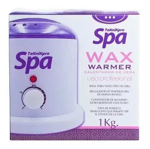Teknikpro Spa Wax Warmer Calentador Fundidor De Cera 1kg