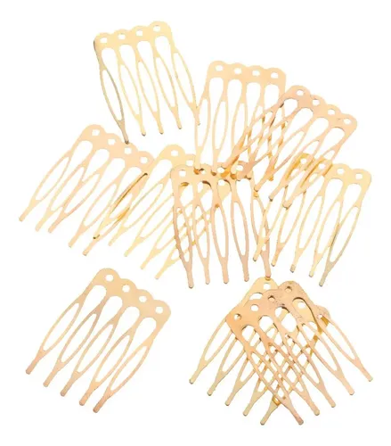 Accesorio Para Cabello Dorado De 2.7 Cm