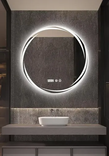 Banna Mirror Bath Touch Led, 3 Modos, Antivaho, 50 X 50
