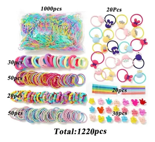 Ligas Para Cabello Mini 1220, Elásticas, Dama, Accesorios