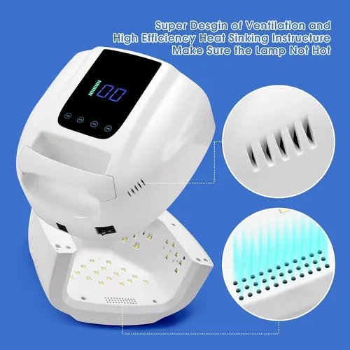 Lámpara Uv/led De Uñas 96w Liddy Art