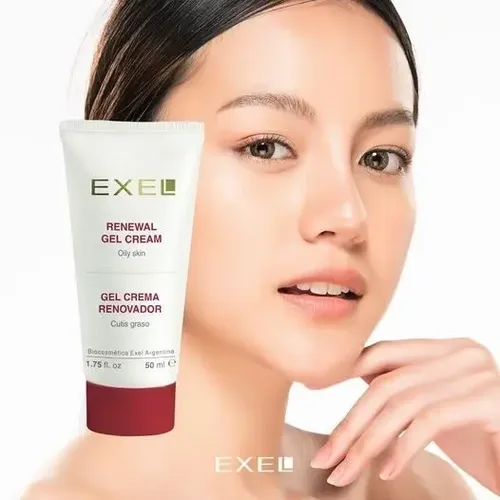 Exel Gel Crema Renovador Cutis Graso Acné Poros (50ml)