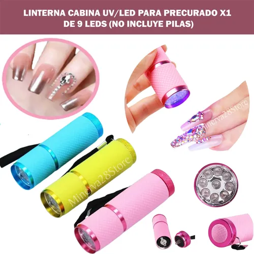 Linterna Mini Uv/led P/uñas Gelificadas Lampara Portable