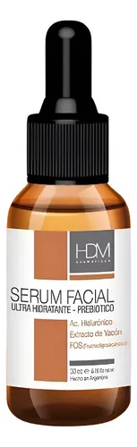 Hdm Serum Facial Ultra Hidratante Prebiótico Hialuronico30ml